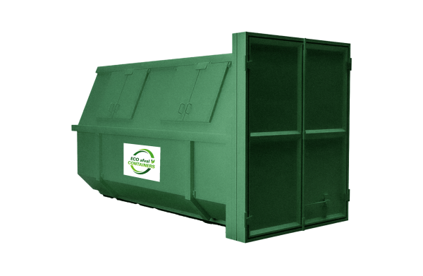 dicht 10m³ Gesloten Container - Puin