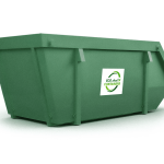 4m³ container bedrijfsafval & grof huishoudelijk